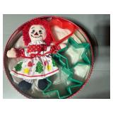 Raggedy Ann and Andy Manicure and Cookie Sets, Both in Packages