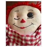 Raggedy Ann and Andy Dolls, One is Two-Sided (one is missing an eye)