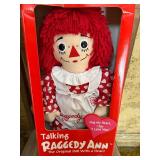 Raggedy Ann Talking Doll- New in Box