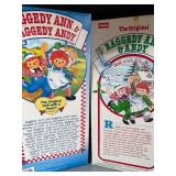 Raggedy Ann Dolls, Both in Boxes
