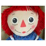 Raggedy Ann Doll w/ Tag, Approx 30"