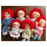 Raggedy Ann Dolls