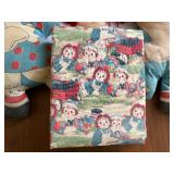 Raggedy Ann and Andy Pillow Dolls, Pillow Sham and Photo Album