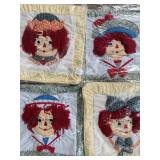 Raggedy Ann and Andy Shams (4), New in Packages, 1
