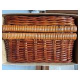 Raggedy Ann and Andy 13 Piece China Tea Set in Basket, New in Package