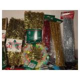 Assorted Christmas Garland, Tissue Paper, Garland, Night Lights and MORE!!!