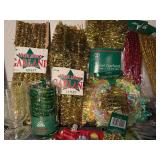 Assorted Christmas Garland, Tissue Paper, Garland, Night Lights and MORE!!!