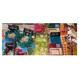Misc Holiday Wrap, Garland, Bags, Boxes AND MORE!! PLEASE SEE PICTURES!!!!