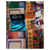 Misc Holiday Wrap, Garland, Bags, Boxes AND MORE!! PLEASE SEE PICTURES!!!!