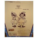 Raggedy Ann Special Edition Patent Doll, New in Package