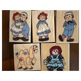 Raggedy Ann and Andy Stamps