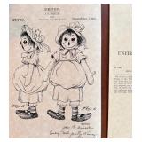 Raggedy Ann Patent Print