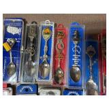 LARGE Collection of Collector Spoons - Elvis, Precious Moments, Disney, Kansas, Australia and MORE!!