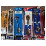 LARGE Collection of Collector Spoons - Elvis, Precious Moments, Disney, Kansas, Australia and MORE!!