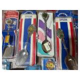 LARGE Collection of Collector Spoons - Elvis, Precious Moments, Disney, Kansas, Australia and MORE!!