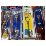 LARGE Collection of Collector Spoons - Elvis, Precious Moments, Disney, Kansas, Australia and MORE!!