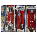 LARGE Collection of Collector Spoons - Elvis, Precious Moments, Disney, Kansas, Australia and MORE!!