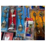 LARGE Collection of Collector Spoons - Elvis, Precious Moments, Disney, Kansas, Australia and MORE!!
