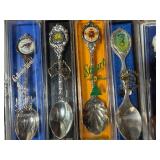 LARGE Collection of Collector Spoons - Elvis, Precious Moments, Disney, Kansas, Australia and MORE!!