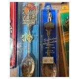 LARGE Collection of Collector Spoons - Elvis, Precious Moments, Disney, Kansas, Australia and MORE!!
