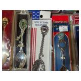 LARGE Collection of Collector Spoons - Elvis, Precious Moments, Disney, Kansas, Australia and MORE!!
