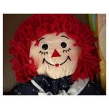 Raggedy Ann Puppet and Coloring Books, New