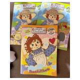 Raggedy Ann Puppet and Coloring Books, New
