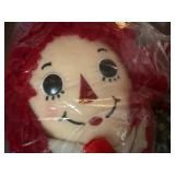 Raggedy Ann and Andy Holiday Dolls, New