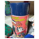 Raggedy Ann and Andy Dolls, Thermos, Earring Holder, Magnets, Pins AND MORE!!!