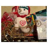 Christmas Cards, Wrap, Boxes and Decor (most are new/sealed)