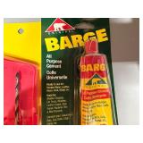 Screws, Drill Bits and Cement Glue (new/like new)