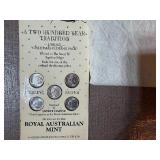 Unique Christmas Pudding Pack ~ Sterling Coins, Recipe and Cloth