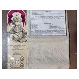 Unique Christmas Pudding Pack ~ Sterling Coins, Recipe and Cloth