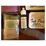 Ink Pads in a Vintage Tin