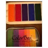 Ink Pads in a Vintage Tin