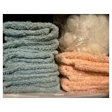 Plastic Storage, Face Towels and Sponges