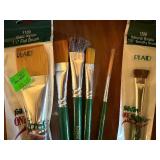 Folk Art Paints and Brushes, All New