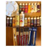 Craft Paints and Brushes