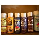 Craft Paints and Brushes