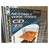 Blank CDs, Labels, Cases and Nestable Wire Towers