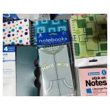Misc Office Supplies - Notebooks, Organizer, Envelopes (new condition)