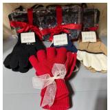 Make Up Bags and Gloves (all new condition)