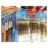 Palettes, Paints and Brushes