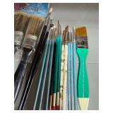 Palettes, Paints and Brushes