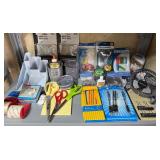 Misc Office Supplies - Organizers, Binder Clips, Desk Fan and MORE!