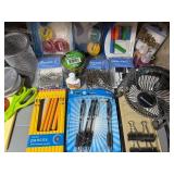Misc Office Supplies - Organizers, Binder Clips, Desk Fan and MORE!