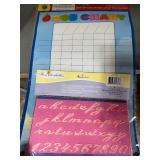 Job Chart, Stencils, Scribble Pad and Mermaid Coloring Book