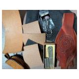 Leather Strap Cutter Tool, Crafting Pieces and Finished Pieces