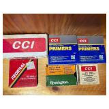 Reloading Equipment - Primers - Various Bands and Sizes