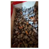 Reloading Equipment - Bullets in a Cigar Box